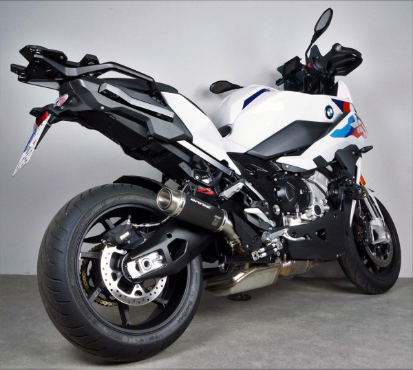 Auspuff Bodis GPC RSII schwarz rund BMW S 1000 XR Bj 2020 bis 2024