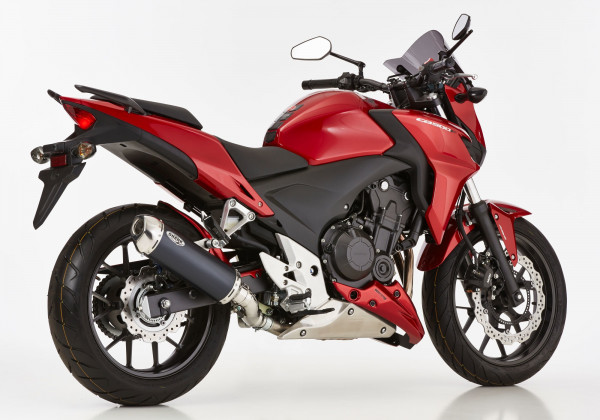 Auspuff Shark DSX 5 passend für Honda CBR 500 R Bj 2019 bis 2023