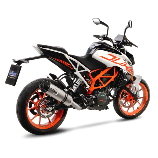 Auspuff Leovince EVO KTM Duke 125 ab Bj 2017 bis 2020