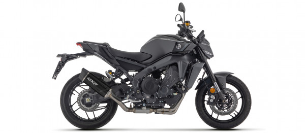 Auspuff Arrow Indy Race Evo Carbonkappe KAT Yamaha MT 09 MT 09 SP Bj 2024