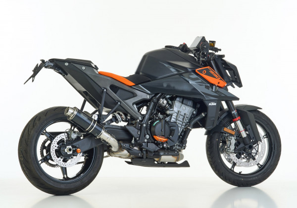 Auspuff Hurric Supersport rund passend für KTM Duke 990 Bj 2024