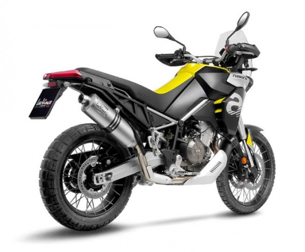 Auspuff Leovince ONE EVO Edelstahl Aprilia Tuareg 660 Bj 2022 bis 2024