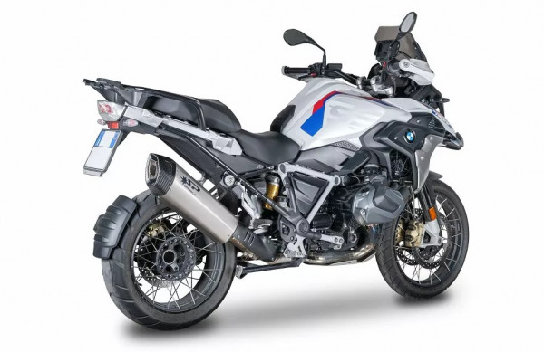 Auspuff Spark Fighter Evo Titan passend für BMW R 1250 GS R 1250 GS Adventure Bj 2018 bis 2024