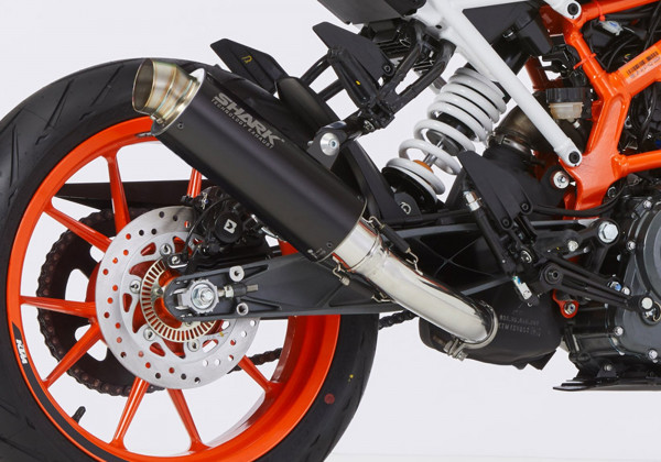 Auspuff Shark SRC 4 rund passend für KTM Duke 990 Bj 2024 bis 2025