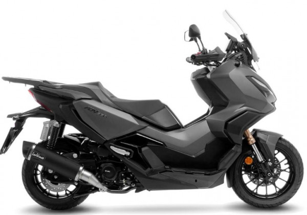 Auspuff Leovince Nero KAT passend für Honda ADV 350 Bj 2022 bis 2024
