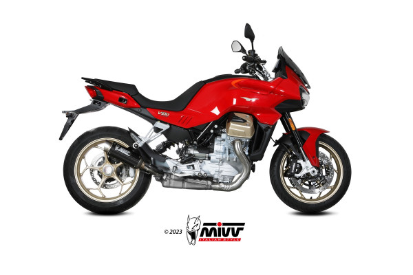 Auspuff MiVV GP Pro rund Moto Guzzi V100 Mandello Bj 2022 bis 2024