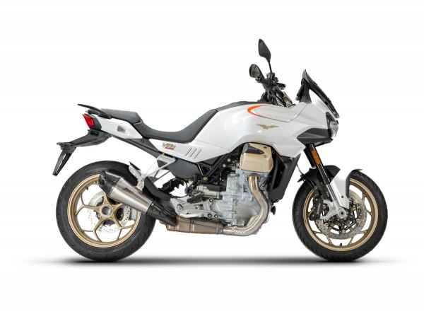 Auspuff Zard Titan mit Carbonendkappe Moto Guzzi V100 Mandello Baujahr 2023 bis 2024