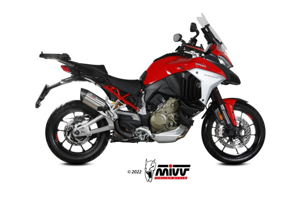 Auspuff MiVV Suono Titan Ducati Multistrada V4 1100 Bj 2021 bis 2024