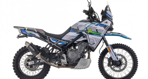 Auspuff Arrow Indy Race Evo Dark CF Moto 450 MT Bj 2024