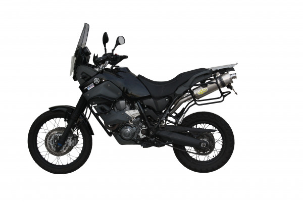 Auspuff Exan Classic oval KAT passend für Yamaha XT 660 Z Bj 2008 bis 2016