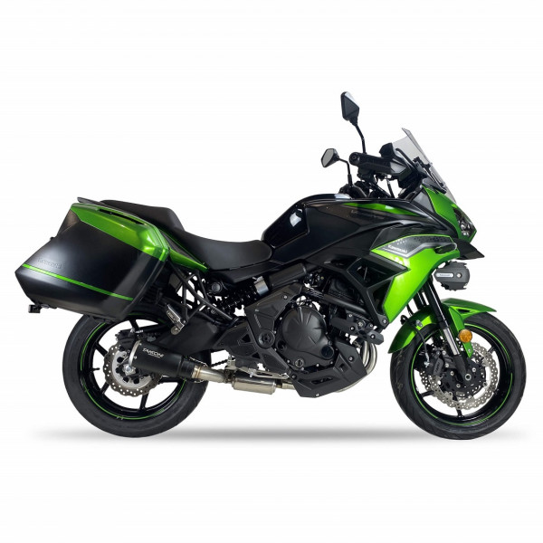 Auspuff Takkoni CWB rund Kawasaki Versys 650 Bj 2023 bis 2024