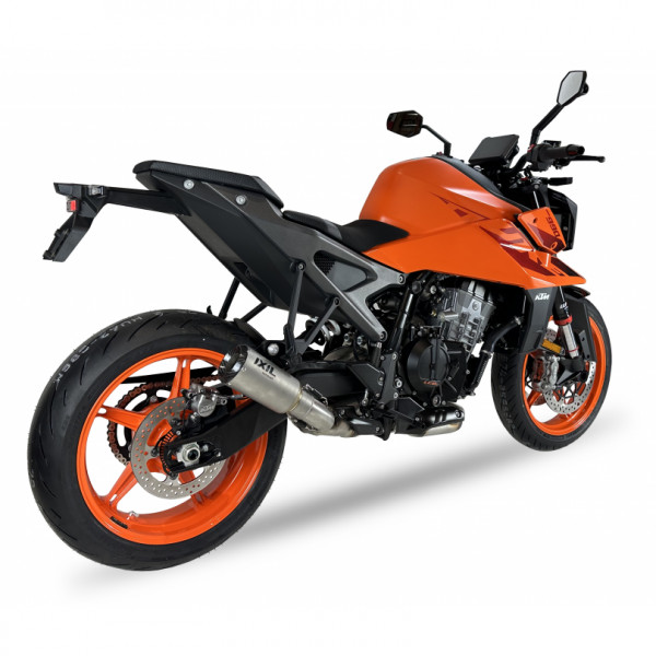 Auspuff Ixil RC Edelstahl rund passend für KTM Duke 990 Bj 2024 bis 2025