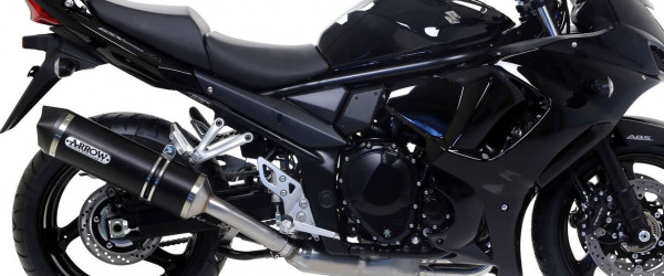 Auspuff Arrow Race Tech Carbonendkappe passend für Suzuki GSX 650 F Bj 2008 bis 2016