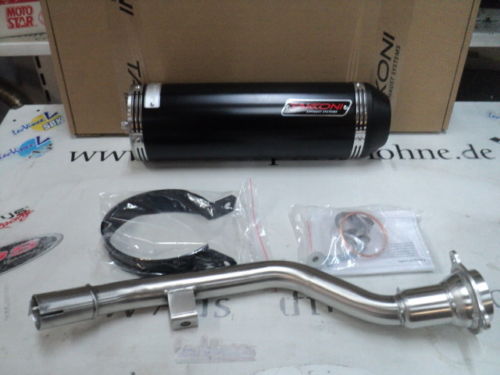 Auspuff Takkoni Schwarz Oval Yamaha Wr R Wr X Motorparts Lohne