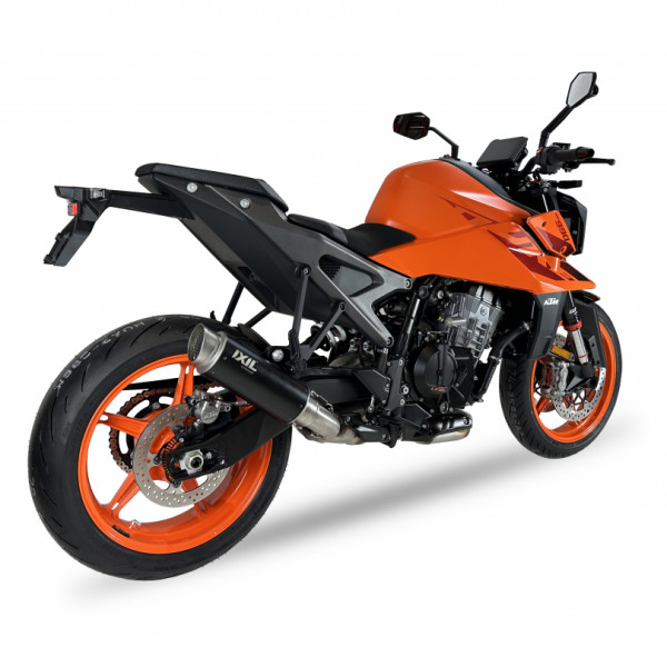 Auspuff Ixil RC3B schwarz rund KTM Duke 990 Bj 2024