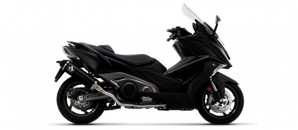 Auspuff Arrow Urban Dark KAT passend für Kymco AK 550 Bj 2021 bis 2024